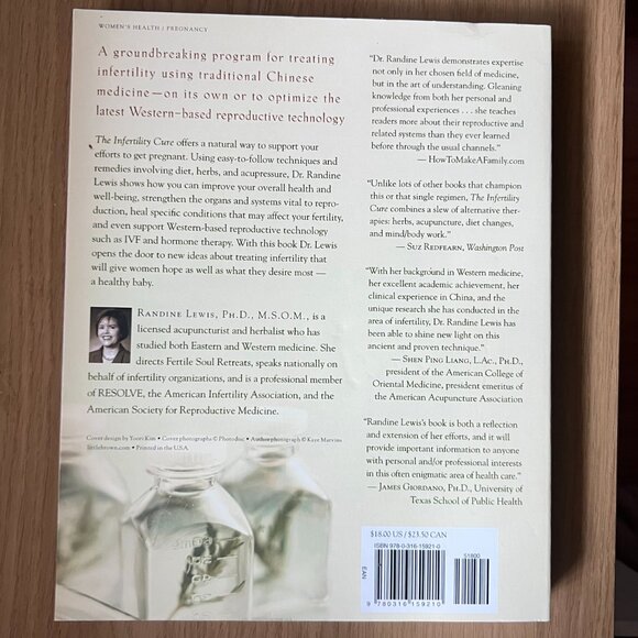 The Infertility Cure Book Chinese Wellness Program For Getting Pregnant - Picture 3 of 8